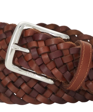Braided Leather Belt