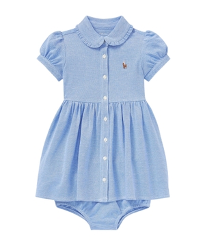 Pony embroidered dress