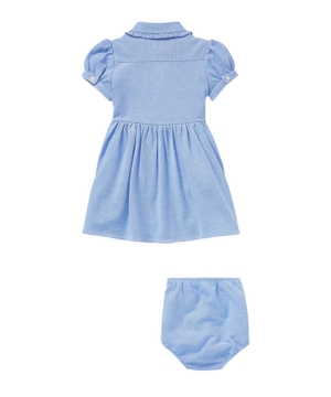 Pony embroidered dress