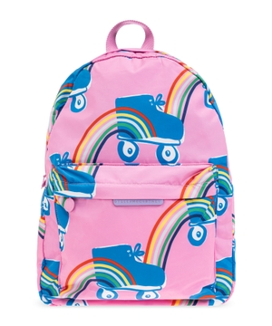 Printed backpack