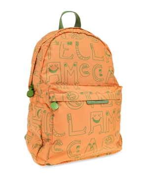 Printed backpack