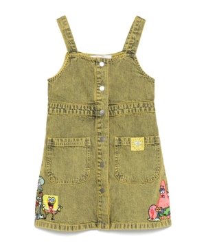 Джинсовое платье Stella McCartney Kids x SpongeBob SquarePants