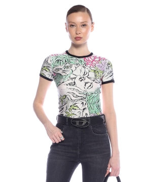 T-Imun print top