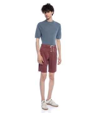 Shorts from cotton and elastane