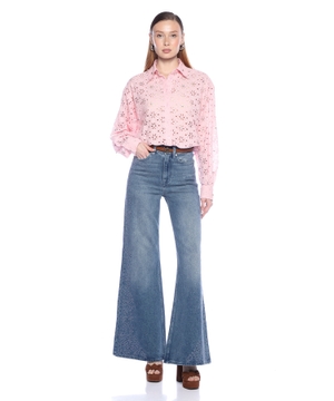 Embroidered jeans
