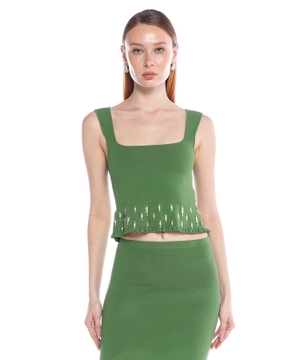 Top with accessory detail