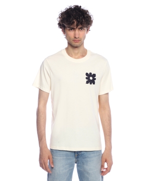 T-shirt with flower detail