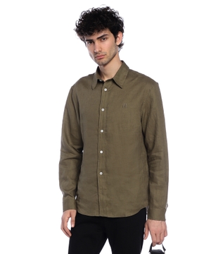 KL Monogram Linen Shirt