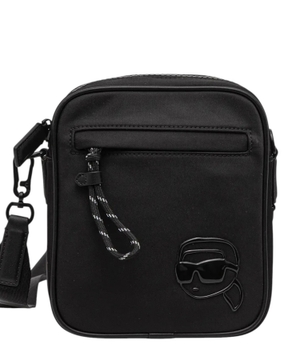 Ikon K nylon crossbody bag