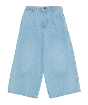 Enli biçimli denim şalvar