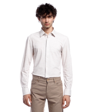 Slim-fit printed shirt