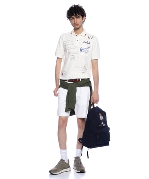 Classic Fit Graphic Polo Shirt
