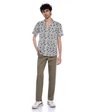 Printed short sleeve shirt