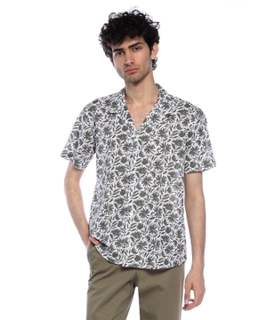 Printed short sleeve shirt