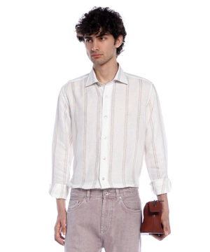 Striped linen shirt