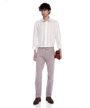 Striped linen shirt