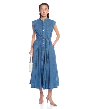 Indigo denim dress