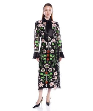 Casa Tie midi dress