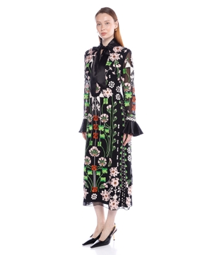 Casa Tie midi dress