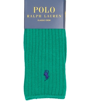 Logo embroidered socks