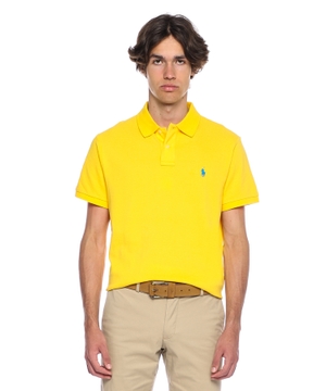 Pony-embroidered polo shirt
