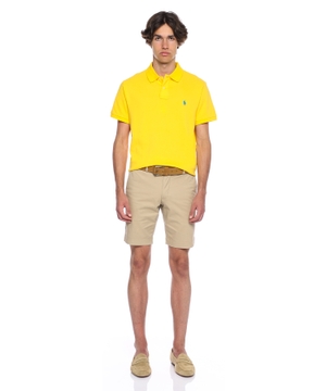 Pony-embroidered polo shirt