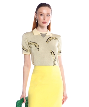 The Marino Banana jakart polo top