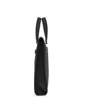 Embossed Gancini briefcase