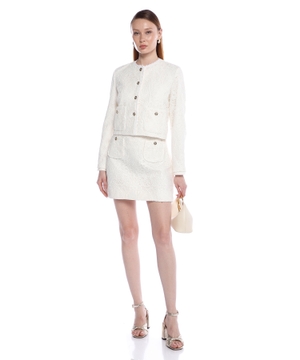 Short guipure jacket