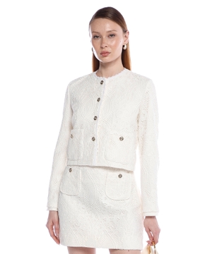 Short guipure jacket