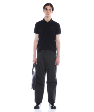 Piqué cotton polo