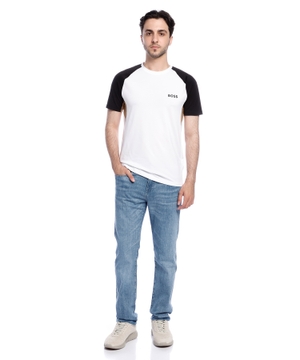 Rəng bloklu tər hoipdurmayan panelli t-shirt Active