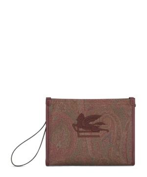 Pegaso loqolu Paisley jakard portmone