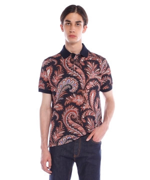 Buta printli polo