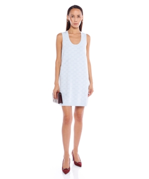 GG wool jacquard mini dress