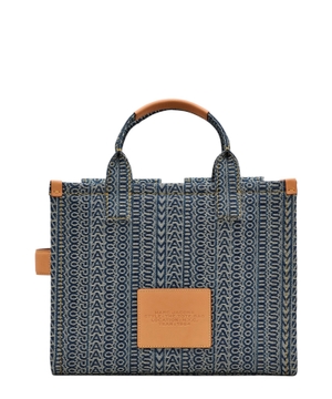 The Cargo Monogram Denim Medium tote çanta