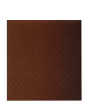 GG silk jacquard carré