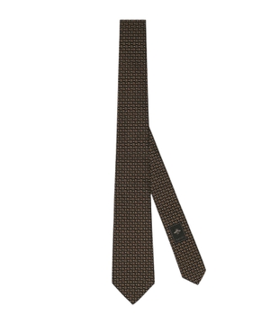 Double G silk jacquard tie