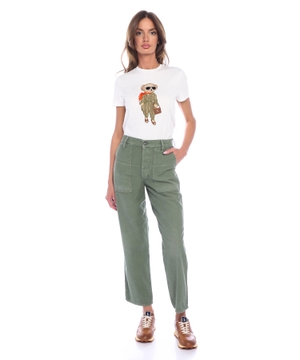 Aviator Polo Bear pambıq T-shirt