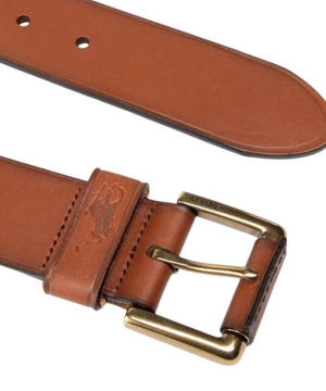 Leather belt