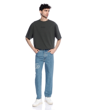 Loqo naxışlı T-shirt