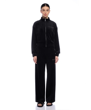 Hotel Karl Velour zip-up sweatshirt