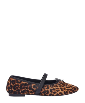 Leopard dəri baletka
