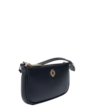 Small leather clutch bag