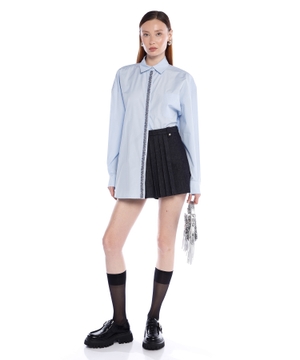 Pleated skorts