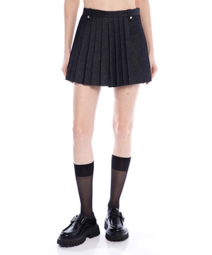 Pleated skorts