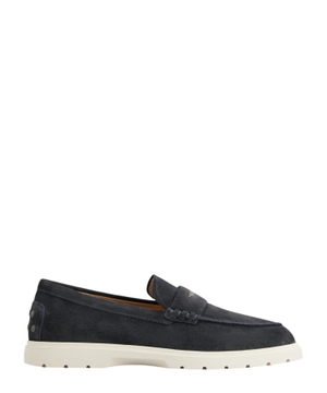 Suede loafers