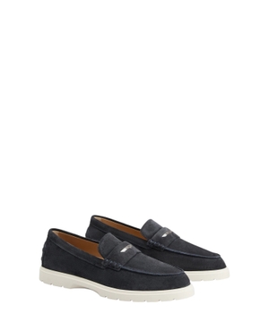 Suede loafers