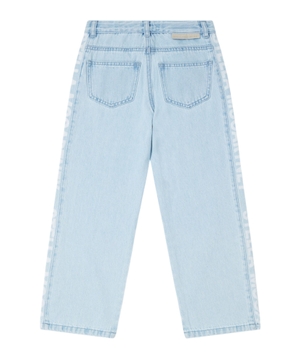 Loqo ilə denim şalvar