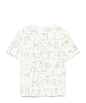 Printli pambıq T-shirt